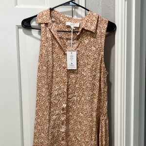 4/$20 Bundle Lucky Brand button Dress